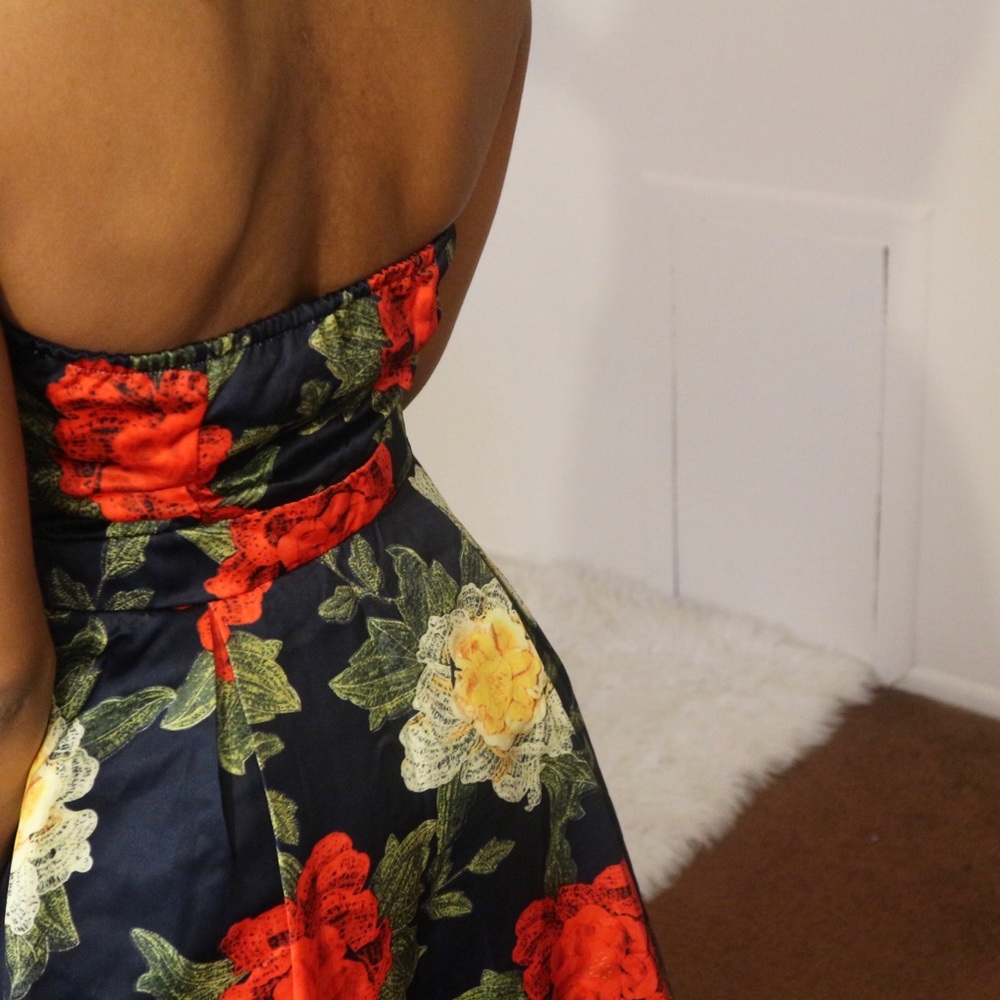 Multicolored Floral Dress